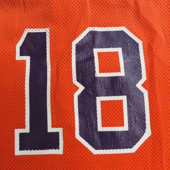 Vintage Clemson Tigers NCAA Baseball Team Jersey #18 Russell Athletic Size 46 - Picture 9 of 9